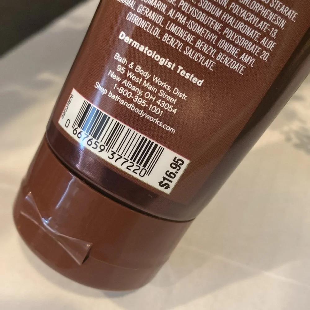 Bath & Body Works “Chocolate Amber” New 3- Pc Set